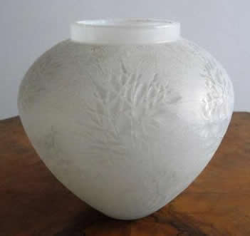 Rene Lalique Vase Esterel