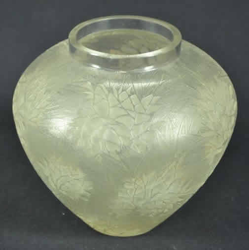 Rene Lalique Vase Esterel