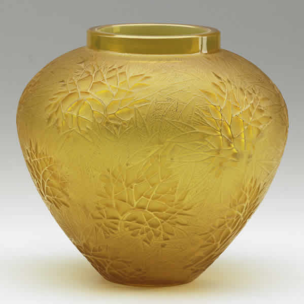 Rene Lalique Vase Esterel