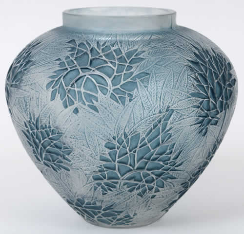 Rene Lalique Vase Esterel