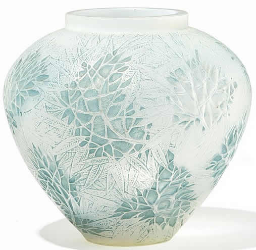 Rene Lalique Vase Esterel