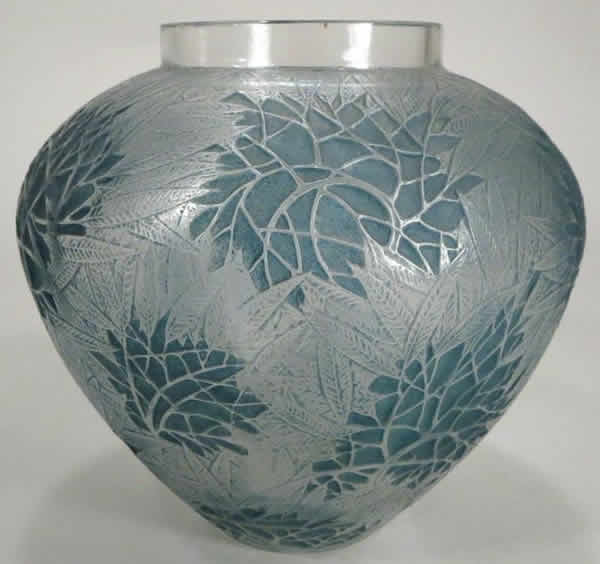 Rene Lalique Vase Esterel