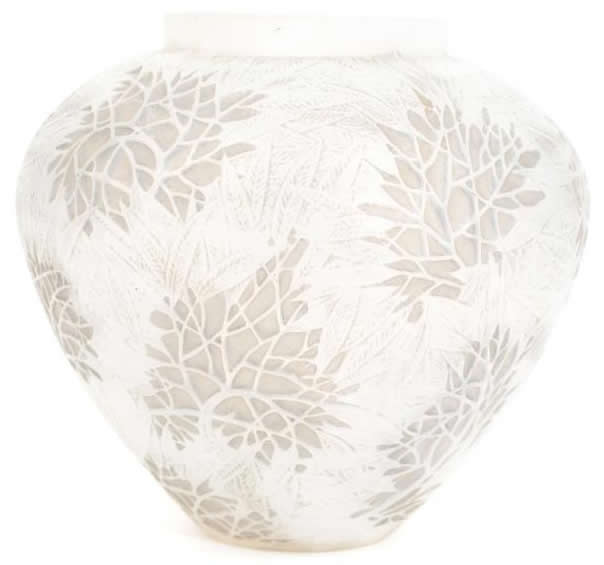 Rene Lalique Vase Esterel