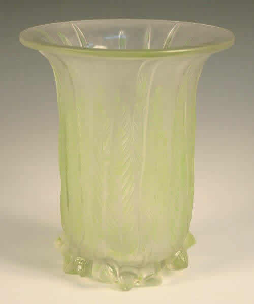Rene Lalique Vase Eucalyptus