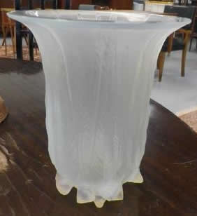 Rene Lalique Vase Eucalyptus