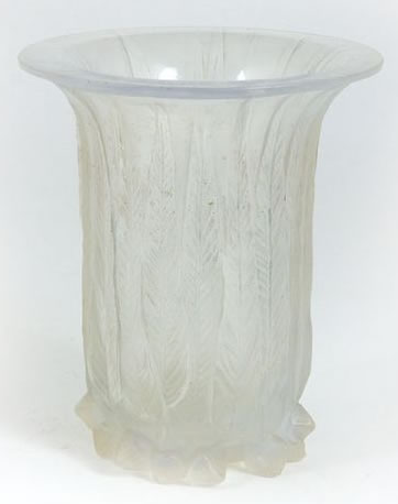 Rene Lalique Vase Eucalyptus