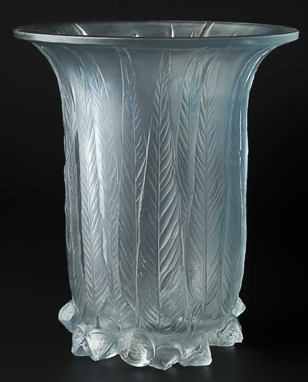 Rene Lalique Vase Eucalyptus