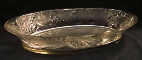 Rene Lalique Oval Platter Faisans