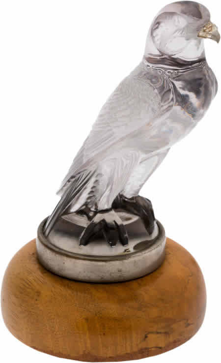 Rene Lalique Hood Ornament Falcon