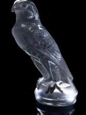 Rene Lalique Hood Ornament Falcon