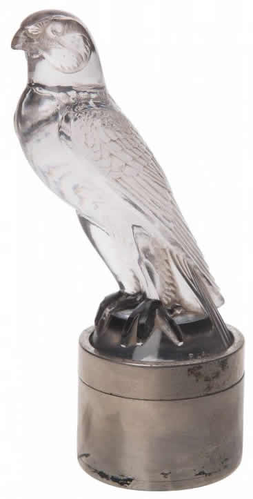 Rene Lalique Hood Ornament Faucon