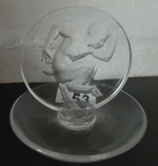Rene Lalique Ashtray Faune