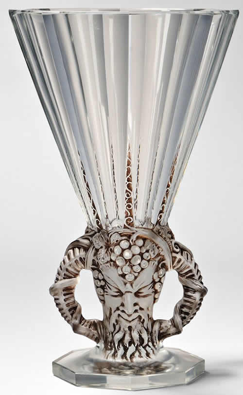 Rene Lalique Vase Faune