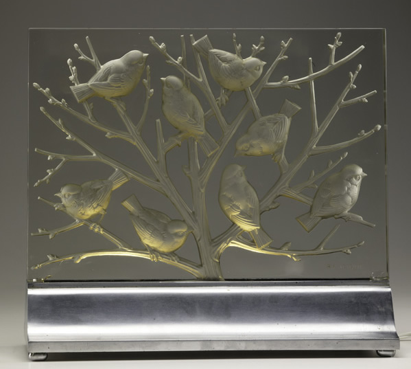 Rene Lalique Fauvettes Table Decoration
