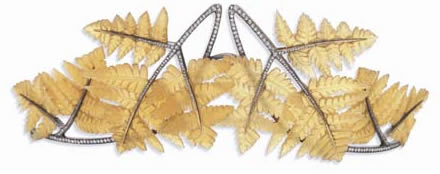 Rene Lalique Fern Leaves Tiara