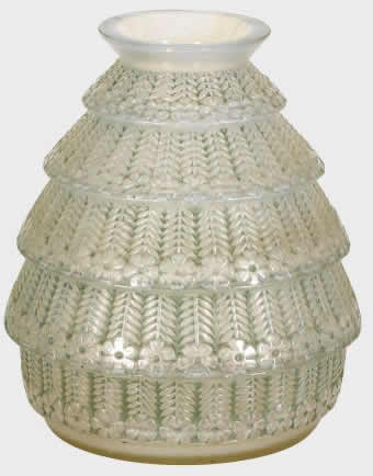 Rene Lalique Vase Ferrieres