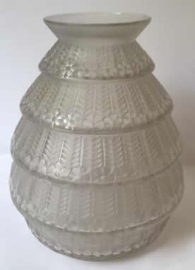 Rene Lalique Vase Ferrieres