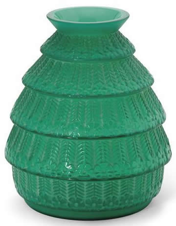 Rene Lalique Vase Ferrieres
