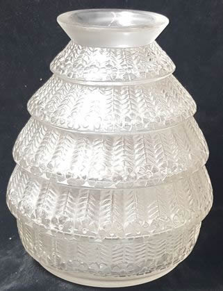 Rene Lalique Vase Ferrieres