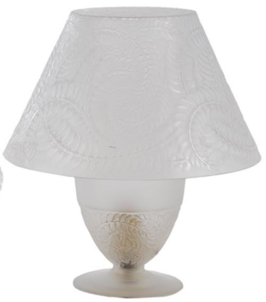Rene Lalique Lamp Feuillages