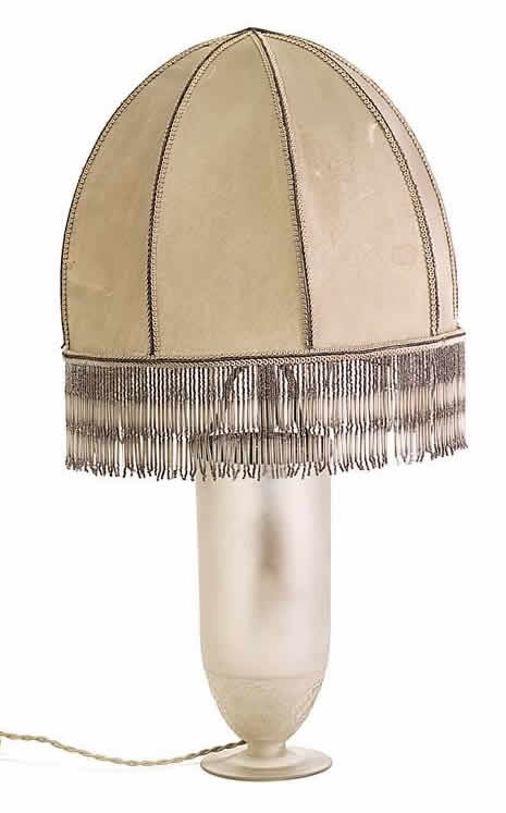 Rene Lalique Lamp Feuillages