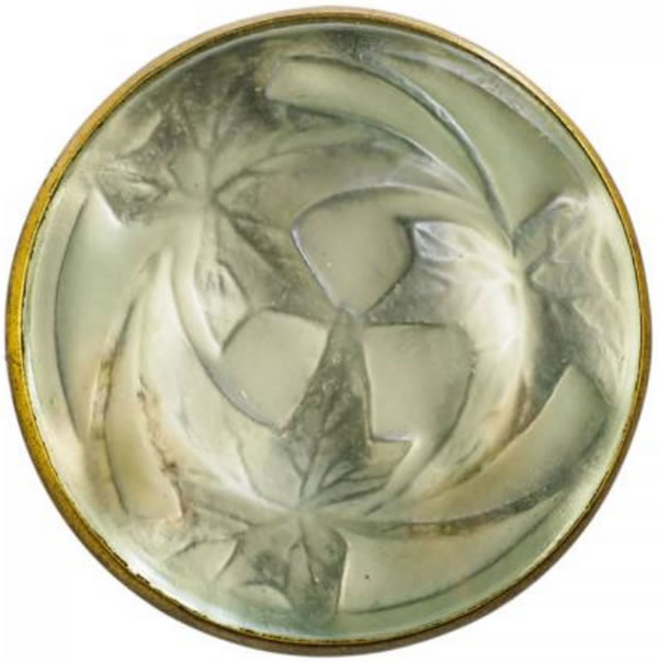 Rene Lalique Brooch Feuilles De Lierre