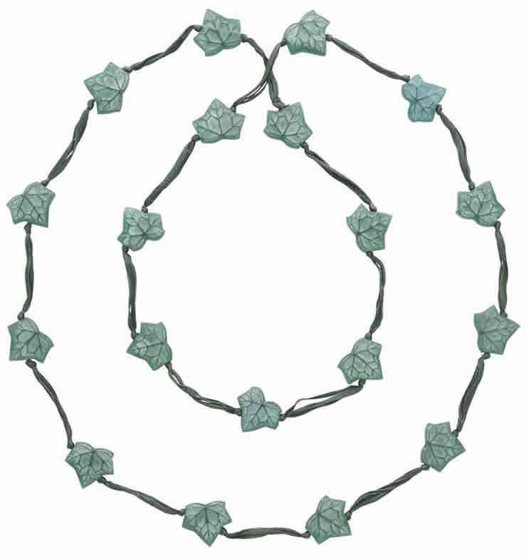 Rene Lalique Necklace Feuilles De Lierre