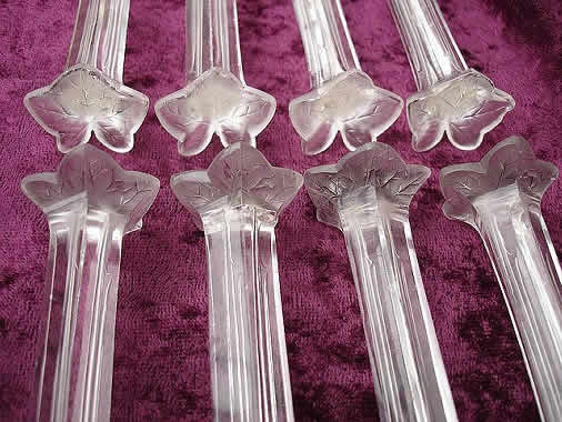 Rene Lalique Feuilles De Lierre Knife Rest