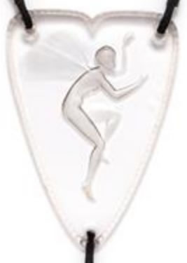 Rene Lalique Pendant Figurine Ailee-3
