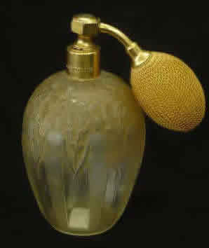 Rene Lalique Atomizer Figurines Et Branches Fleuries