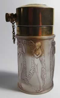 Rene Lalique Atomizer Figurines Et Garlandes