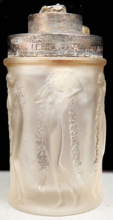 Rene Lalique Atomizer Figurines Et Guirlandes