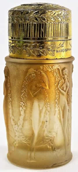 Rene Lalique Atomizer Figurines Et Guirlandes-2