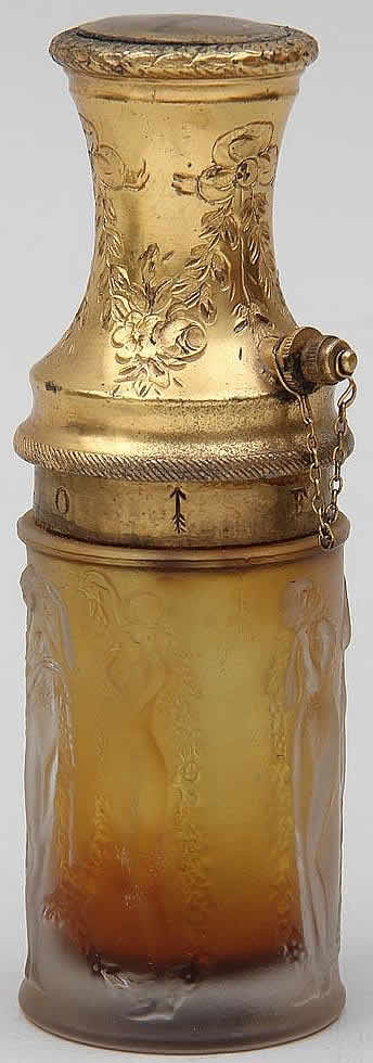 Rene Lalique Atomizer Figurines Et Guirlandes-2