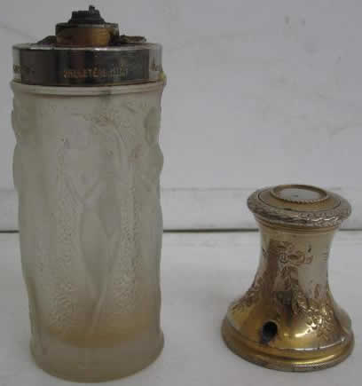 Rene Lalique Atomizer Figurines Et Guirlandes-2