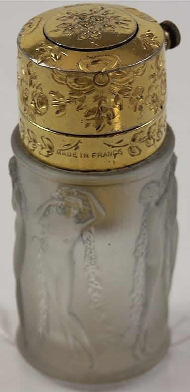 Rene Lalique Atomizer Figurines Et Guirlandes