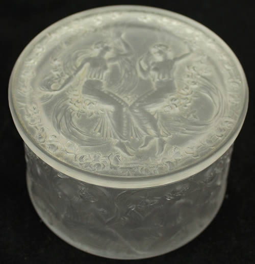 Rene Lalique Box Figurines Et Voiles