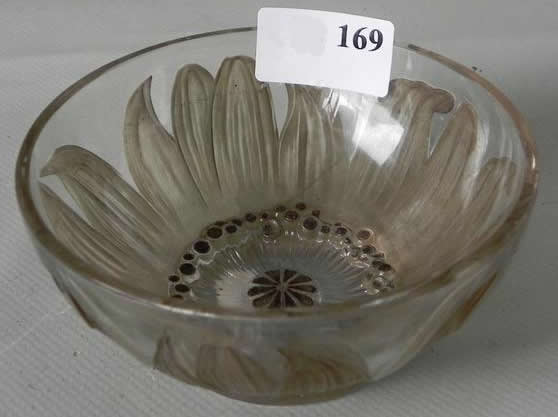 Rene Lalique Bowl Fleur