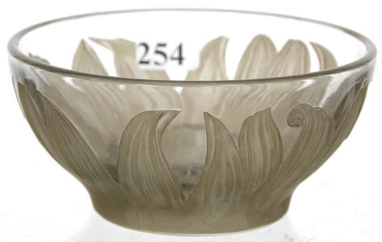 Rene Lalique Bowl Fleur