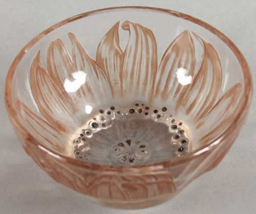 Rene Lalique Bowl Fleur