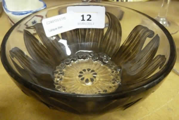 Rene Lalique Bowl Fleur