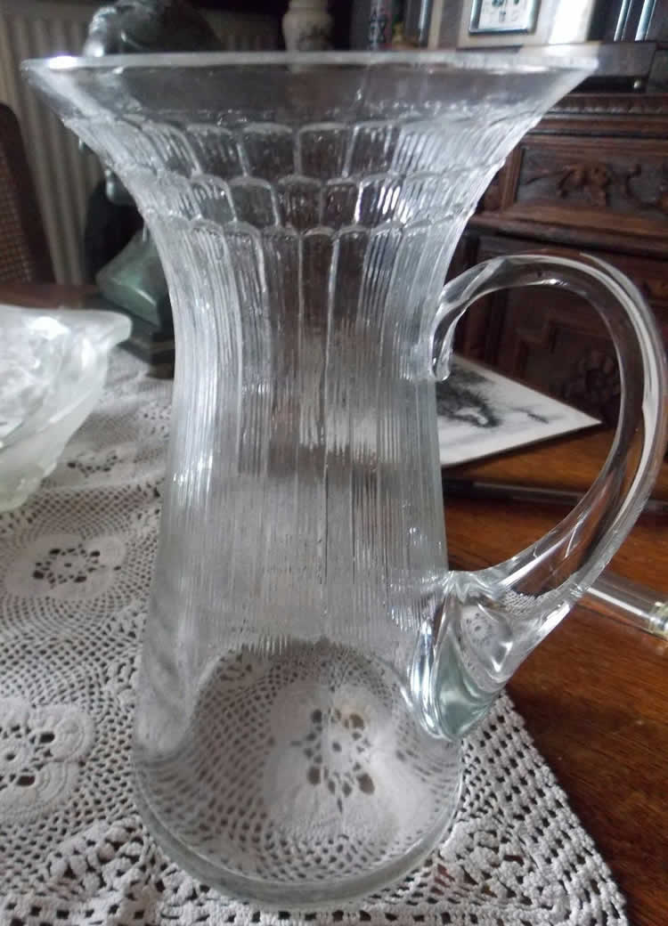 Rene Lalique Pitcher Fleur