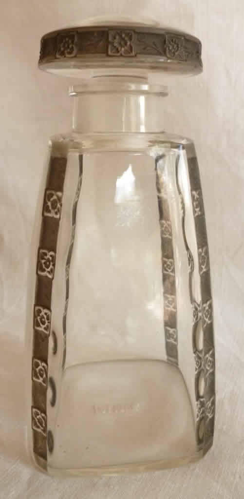 Rene Lalique Perfume Bottle Fleurettes