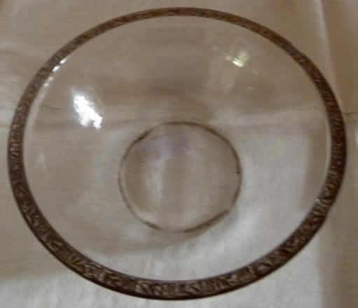 Rene Lalique Sponge Bowl Fleurettes