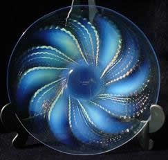Rene Lalique Plate Fleurons