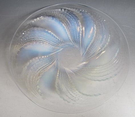 Rene Lalique Plate Fleurons