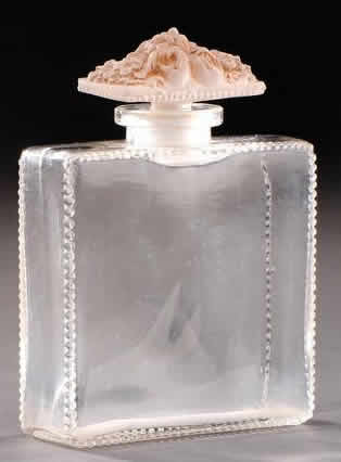 Rene Lalique Perfume Bottle Fleurs De France