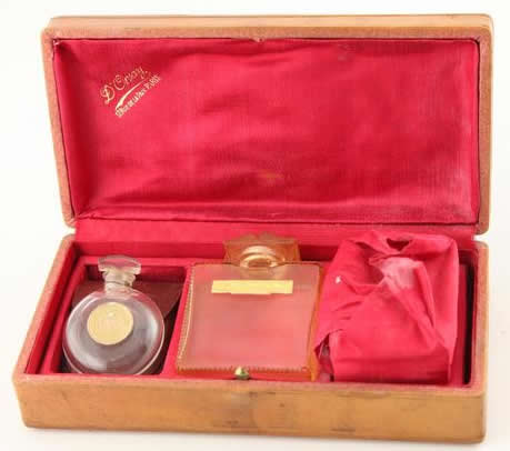 Rene Lalique Scent Bottle Fleurs De France