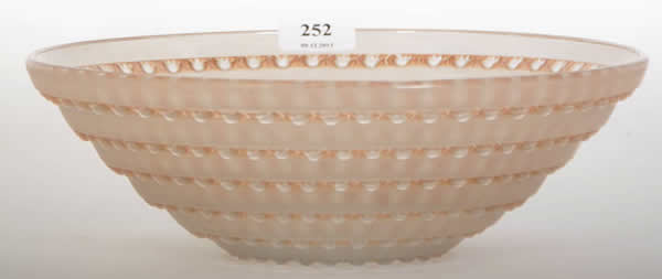 Rene Lalique Bowl Fleurville