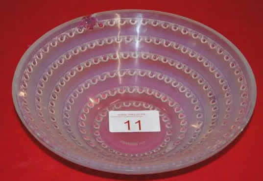 Rene Lalique Bowl Fleurville